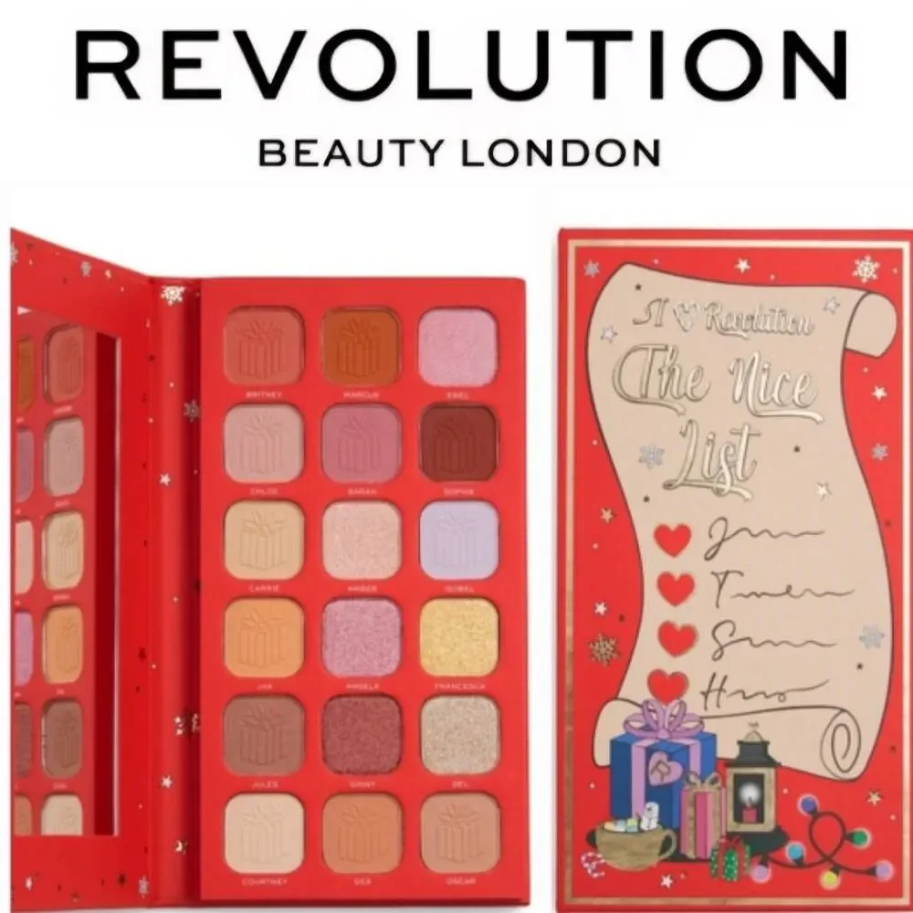 Revolution Beauty The Nice‎ List Shadow Palette